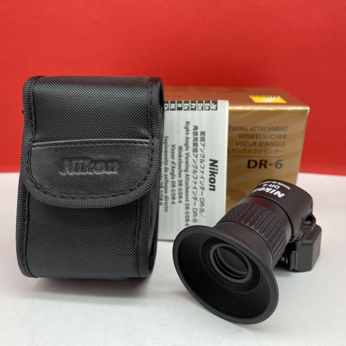 □ Nikon DR-6 角窓用変倍アングルファインダー カメラ アクセサリー ニコン_画像1