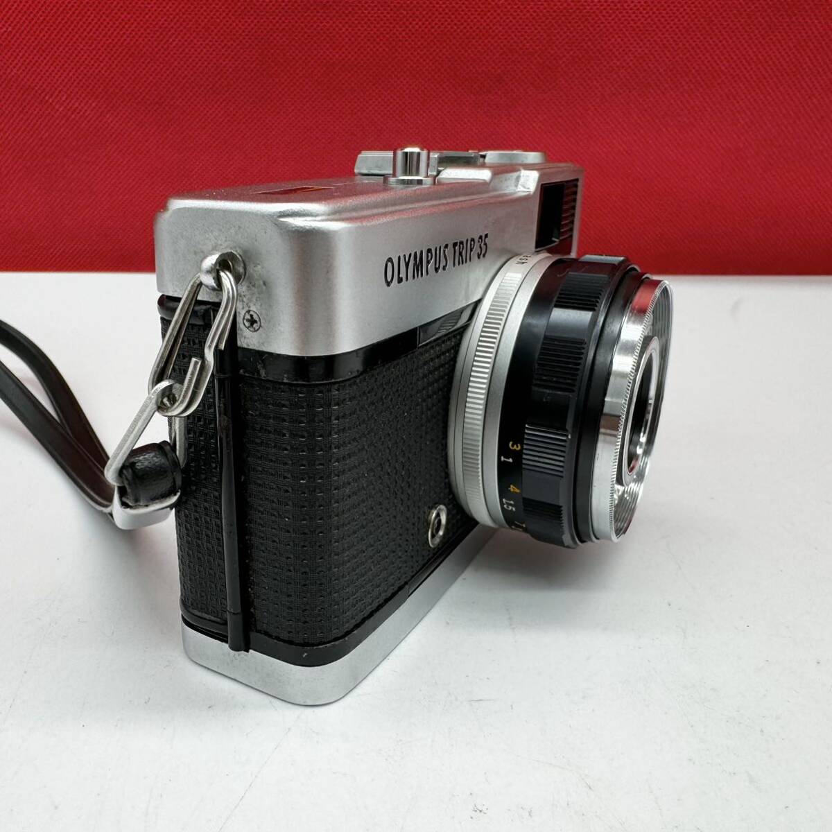 ▲ OLYMPUS TRIP 35 D.Zuiko 40mm 1:2.8 レンジファインダー フィルムカメラ 動作確認済 現状品 オリンパス_画像2