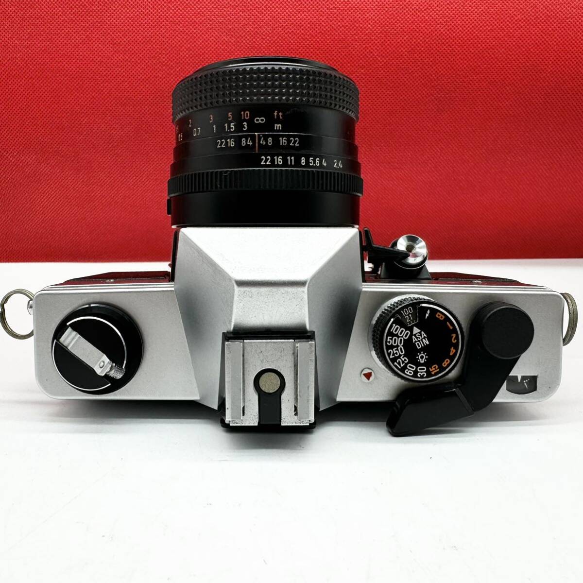 ▲ PRAKTICA MTL5B 一眼レフフィルムカメラ FLEKTOGON auto 2.4/35 MC CARL ZEISS JENA DDR 動作確認済 現状品 プラクチカの画像5