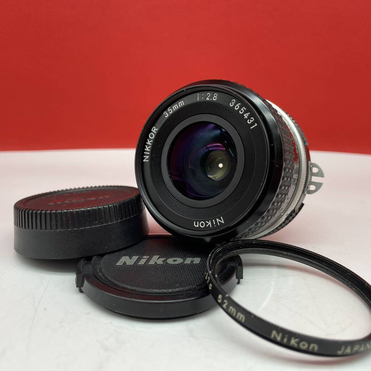 □ Nikon Ai NIKKOR 35mm F2.8 カメラレンズ 単焦点 マニュアル ニコン_画像1