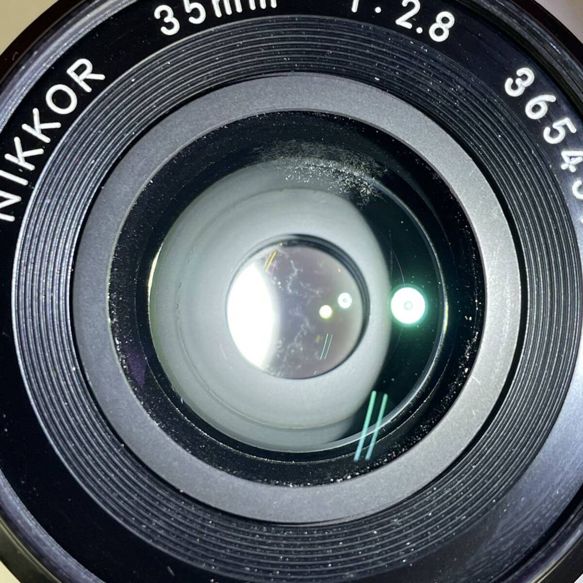 □ Nikon Ai NIKKOR 35mm F2.8 カメラレンズ 単焦点 マニュアル ニコン_画像7