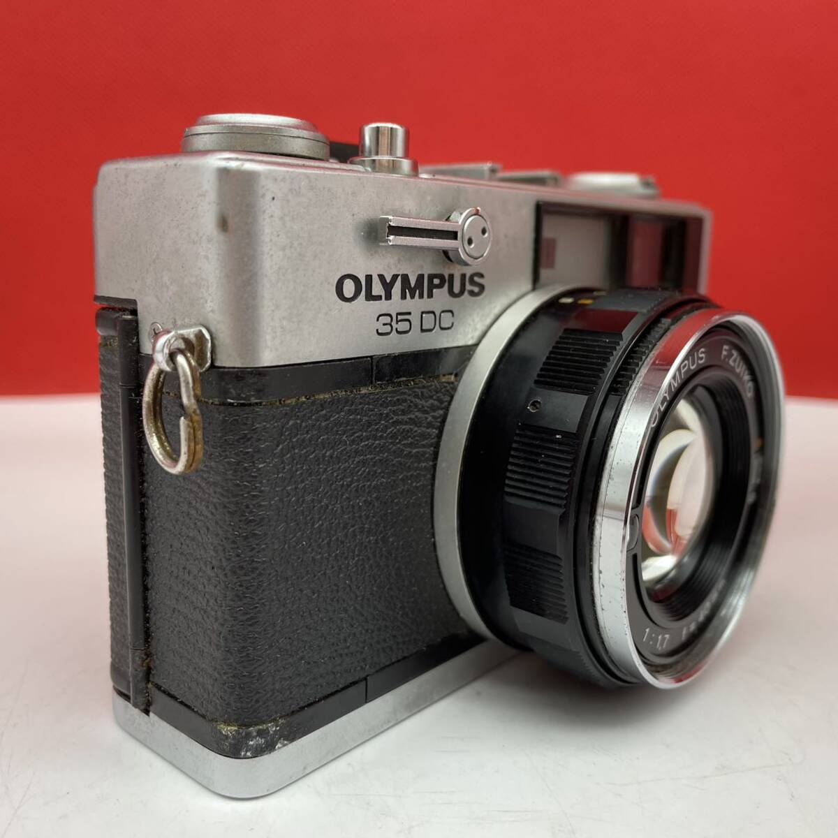 □ OLYMPUS 35DC レンジファインダー フィルムカメラ F.ZUIKO 40mm F1.7 シャッター、露出計OK オリンパスの画像2