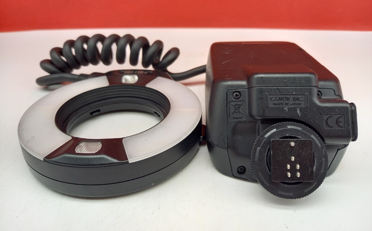 # Canon MR-14EX micro ring light strobo flash operation verification settled camera accessory accessory Canon 