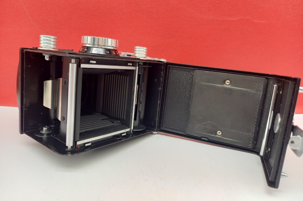 ■ PRIMOFLEX AUTOMAT L オートマット TOPCOR 7.5cm Ｆ3.5 二眼レフカメラ フィルムカメラ プリモフレックスの画像7