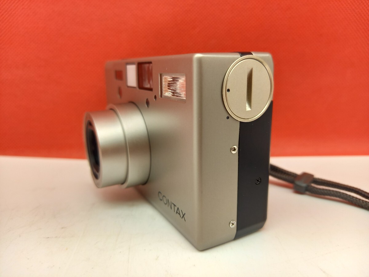 ■ CONTAX T3 コンパクトフィルムカメラ 動作確認済 シャッター、フラッシュOK 前期 コンタックスの画像2