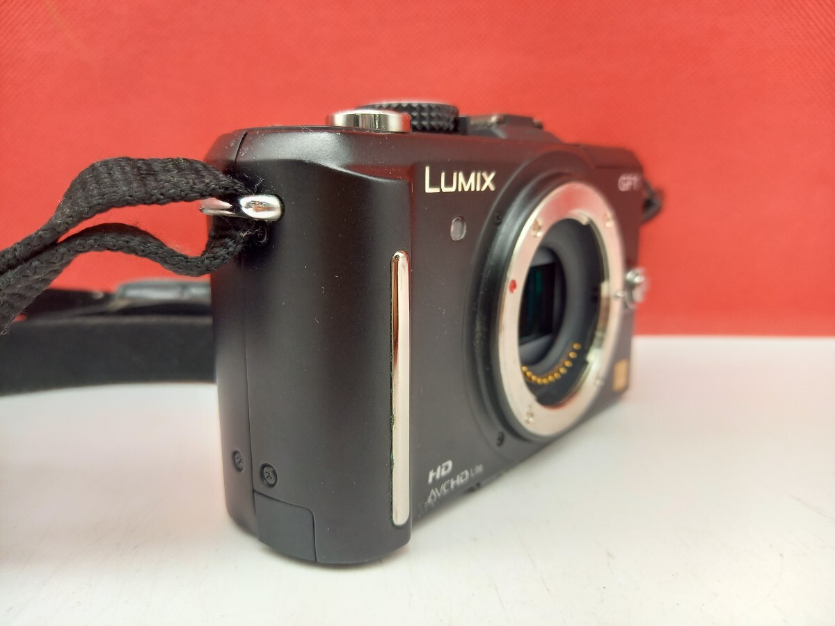 ■ Panasonic デジタル一眼レフカメラ LUMIX DMC-GF1 ジャンク 現状品 ミラーレス一眼 充電器 パナソニックの画像4