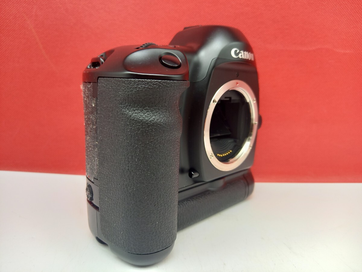 ■ Canon EOS-1N フィルム一眼レフカメラ ボディ 動作未確認 現状品 BATTERY PACK BP-E1 キャノンの画像4