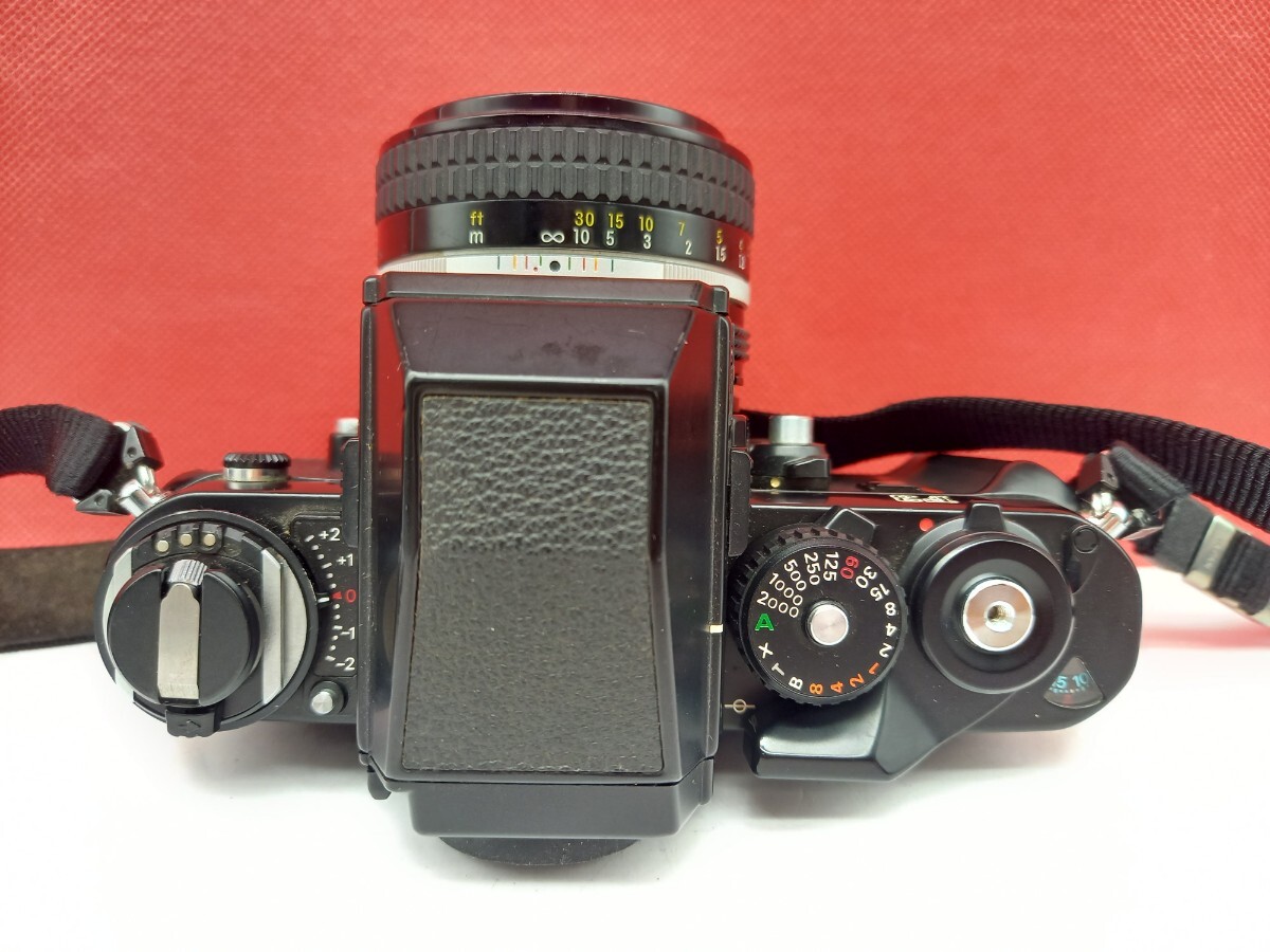 ■ Nikon F3 ハイアイポイント HP ボディ NIKKOR 50mm F1.4 レンズ 動作確認済 シャッター、露出計OK フィルム一眼レフカメラ ニコン