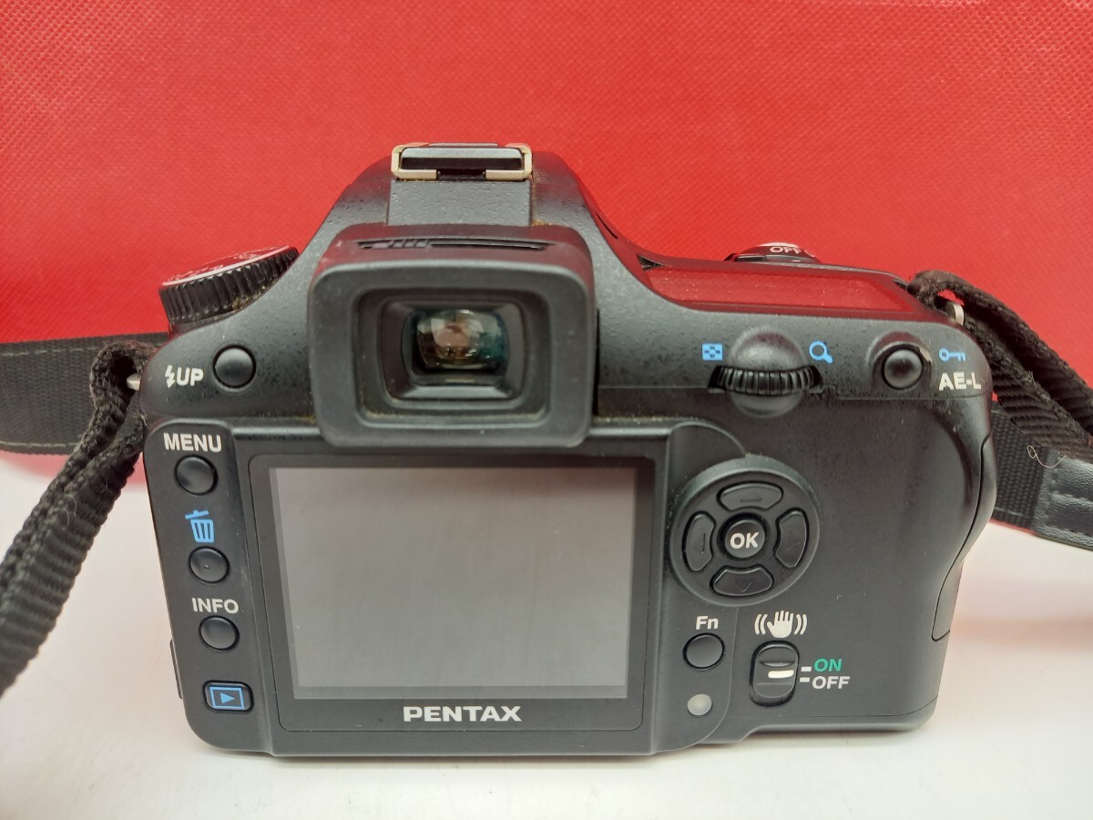 ■ PENTAX K100D ボディ smc PENTAX-DA 18-55mm F3.5-5.6 レンズ デジタル一眼レフカメラ 現状品 レンズのみ動作確認済 ペンタックス_画像3