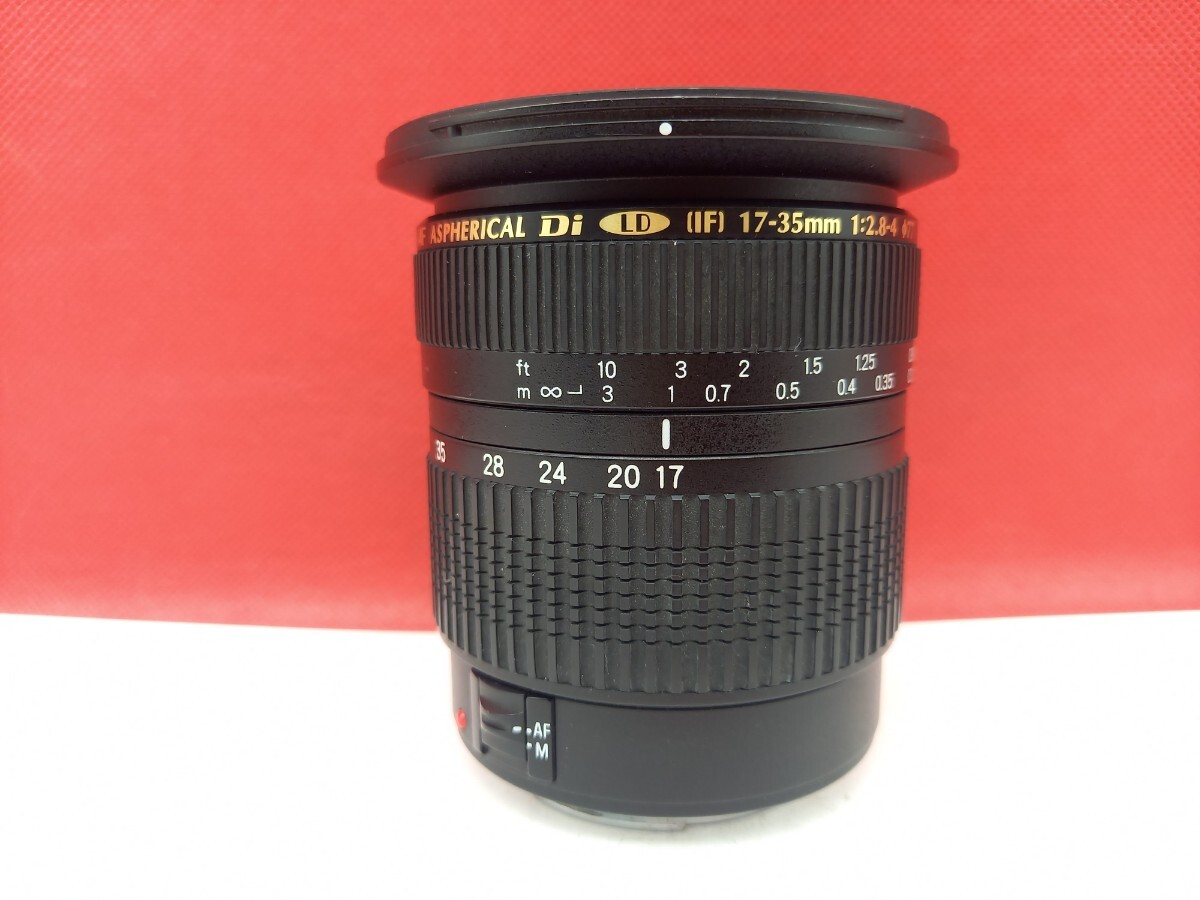 ■ TAMRON SP AF ASPHERICAL Di LD IF 17-35mm F2.8-4 カメラ レンズ 動作確認済 Canon用 キャノン タムロンの画像2