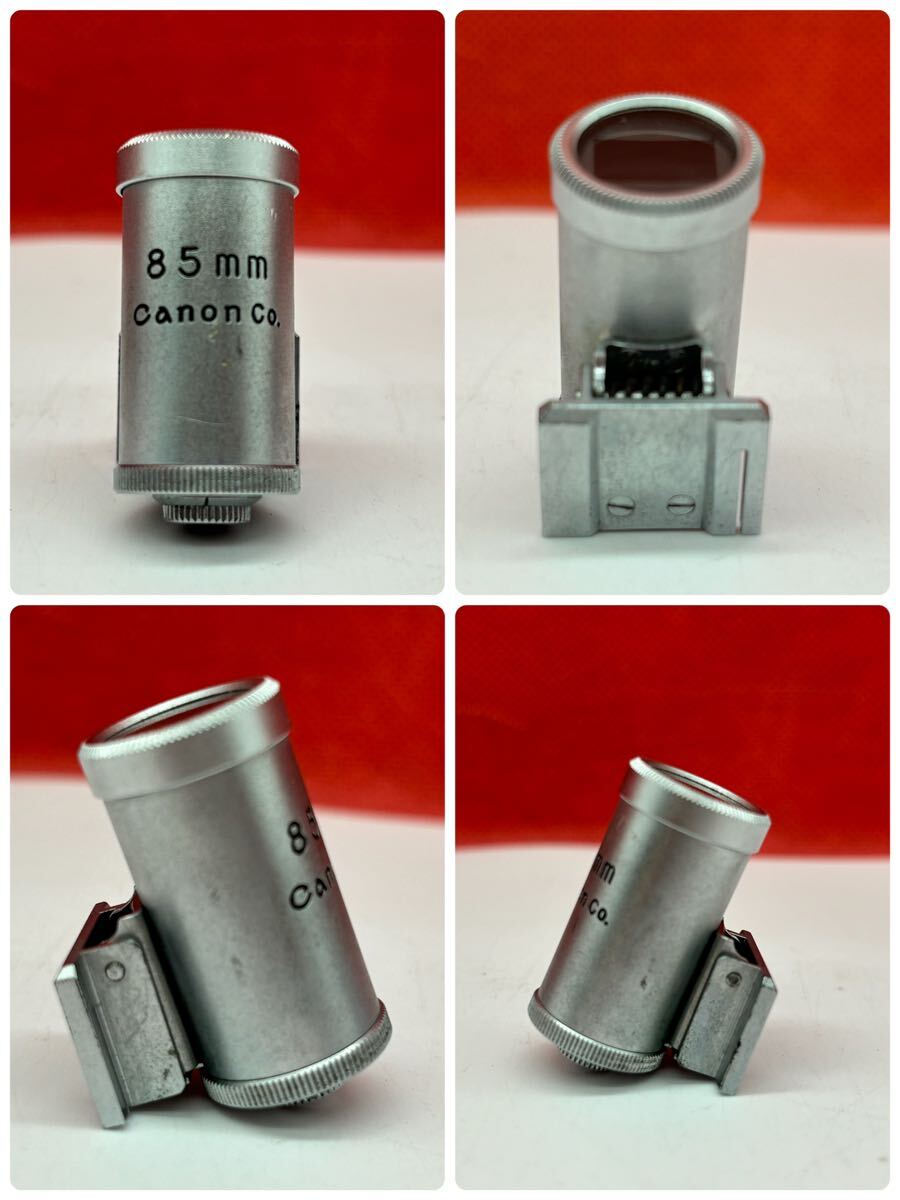 * Canon view finder attached outside 85mm | 35mm camera accessory range finder Canon 