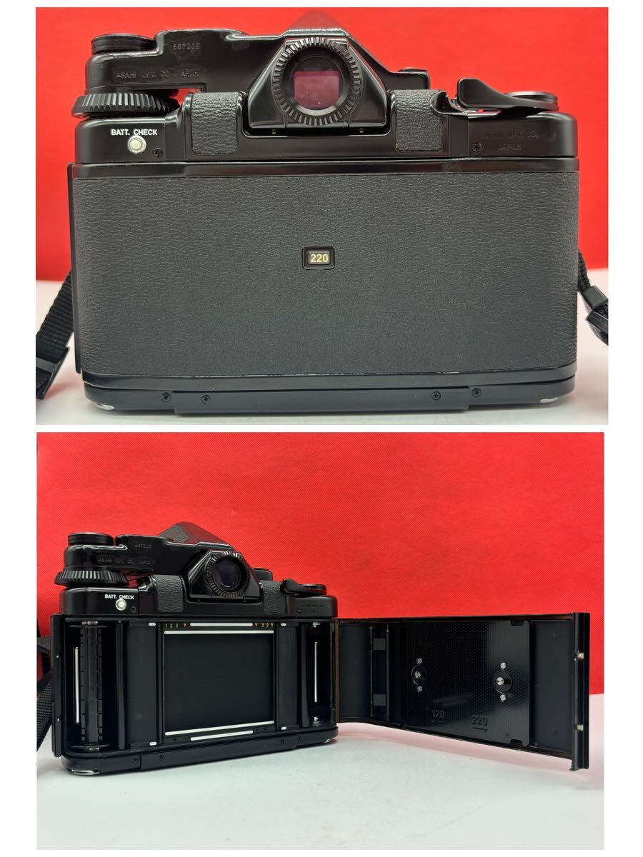 ◆ PENTAX 6×7 中判フィルムカメラ TTLファインダー ボディ MACRO-TAKUMAR/6×7 F4/135 レンズ シャッター、露出計OK ペンタックス_画像3