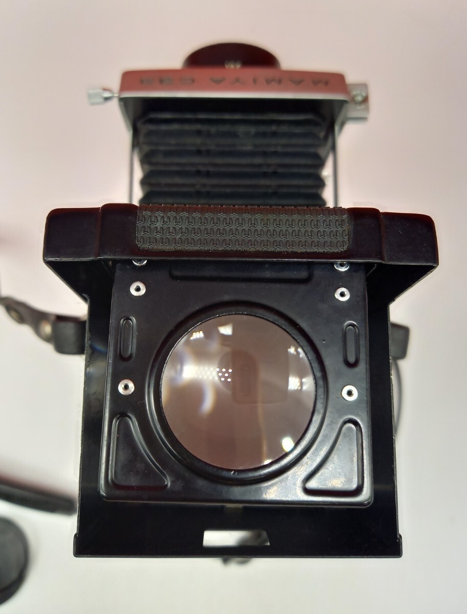 ■ MAMIYA C33 PROFESSIONAL ボディ 二眼レフカメラ MAMIYA-SEKOR 105mm F3.5 レンズ 動作確認済 シャッターOK マミヤ