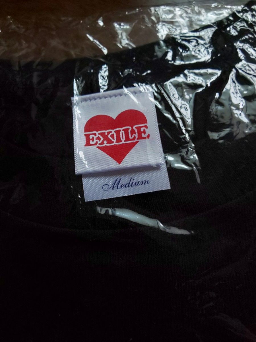未開封品 EXILE Tシャツ2枚セット 黒 XSサイズ ミディアムサイズ