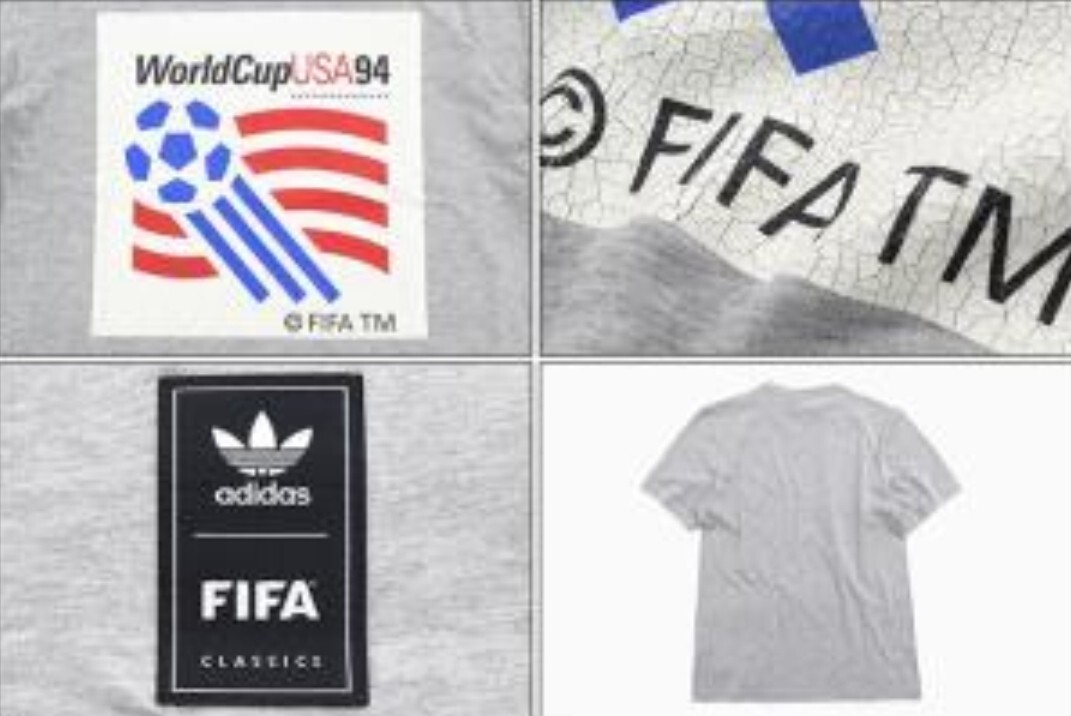アディダスオリジナルス Tシャツ 半袖 サイズO アメリカワールドカップの画像5
