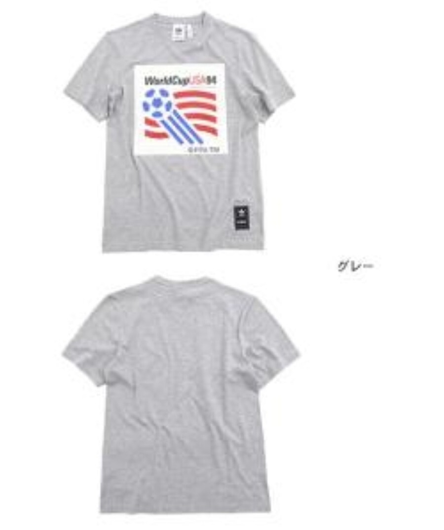 アディダスオリジナルス Tシャツ 半袖 サイズO アメリカワールドカップの画像4