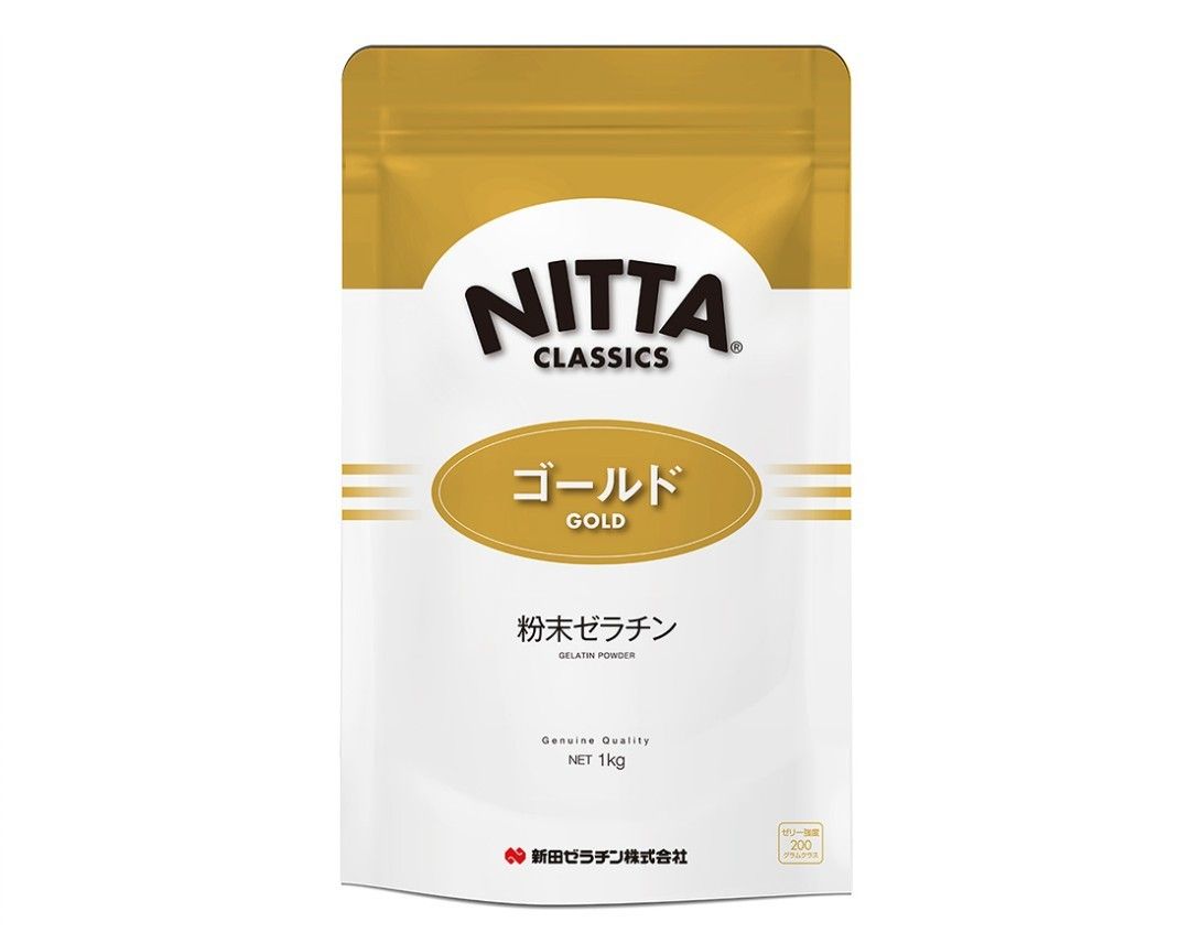 【大特価!!】NITTA ゼラチンゴールド 1kg×4 業務用 新田ゼラチン