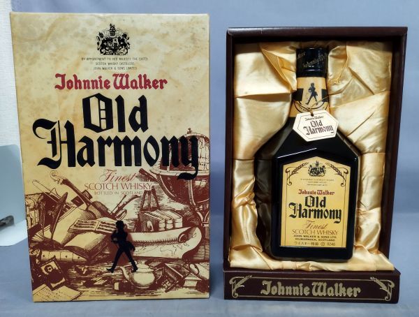 【古酒/未開封】『JOHNNIE WALKER OLD HARMONY ジョニーウォーカー オールド ハーモニー ウイスキー 特級 750ml』/Y11442/fs*24_4/50-L-2Bの画像1