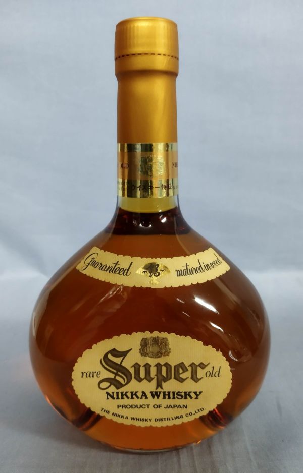 【古酒/未開封】『Guaranteed matured in wood Rare Super Old NIKKA WHISKY』/Y11448/fs*24_4/50-L-2Bの画像2