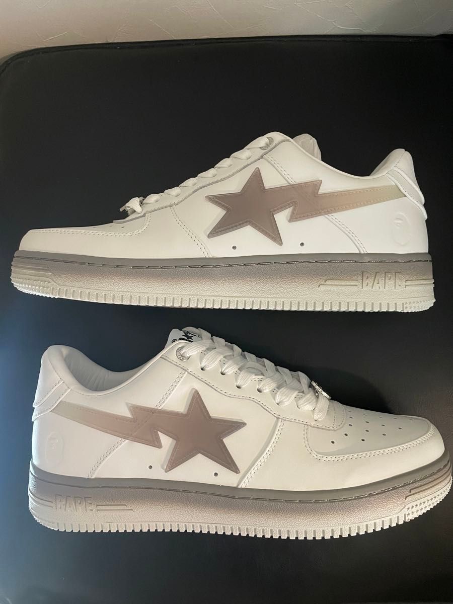 【新品未使用】BAPE STA #5 M ホワイト27.5cm