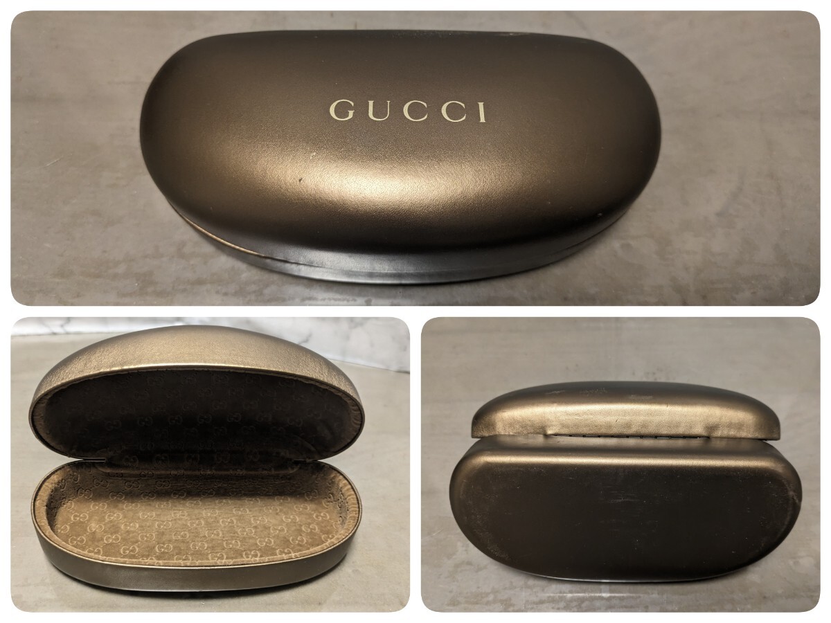 美品 GUCCI グッチ サングラス スタッズ イタリア製 GG1838FS メガネ ケース付き 箱 布付き GG柄 383の画像9