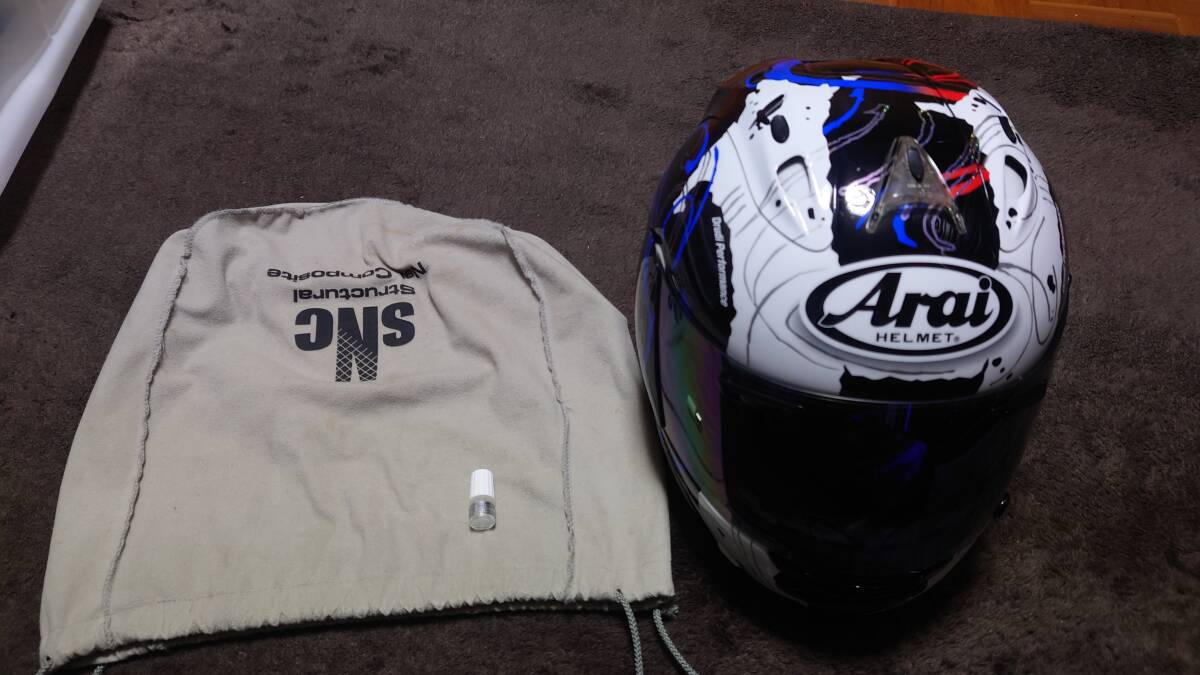 アライ　ARAI　RX-7 RR5〈ハスラム〉　Lサイズ　59-60　　_画像1