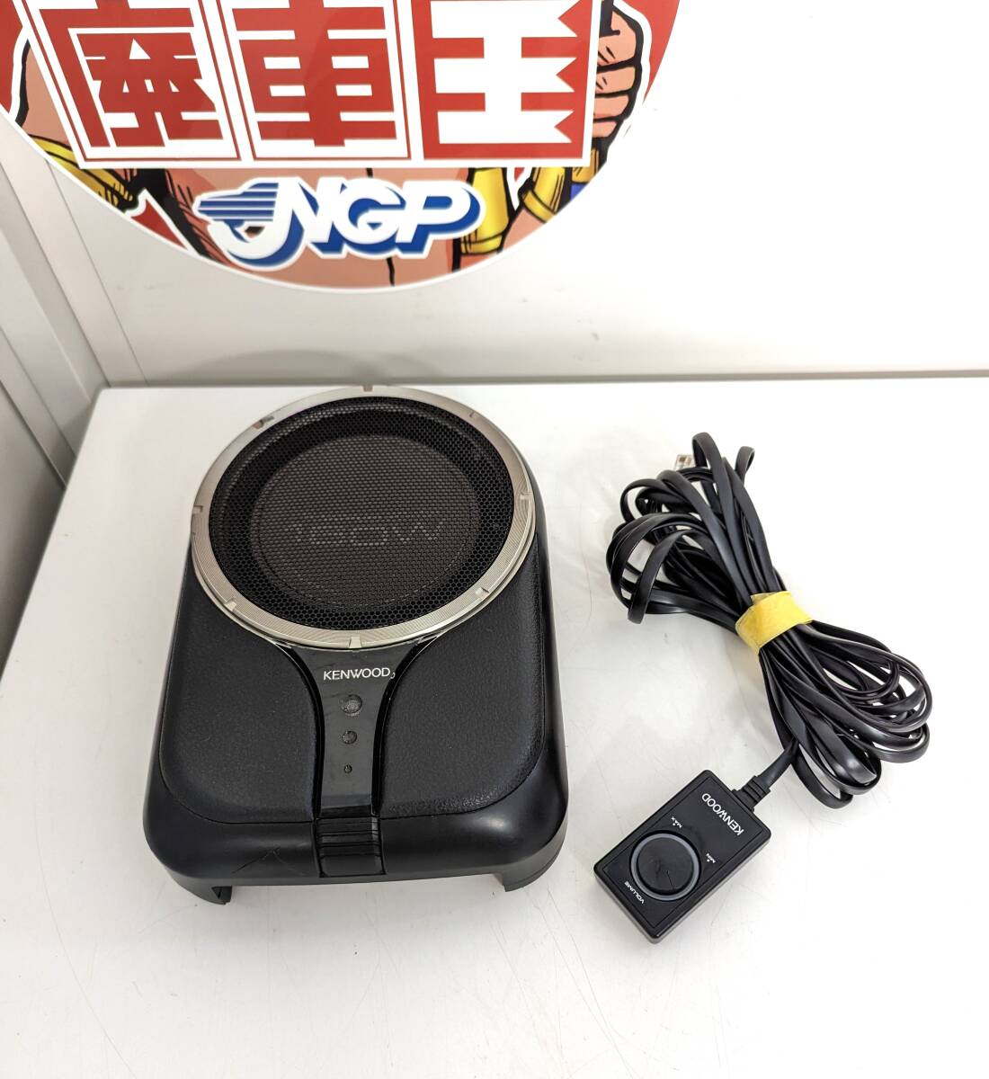 KENWOOD ケンウッド KSC-SW01 150W チューンアップサブウーハー ウーファー 中古の画像1