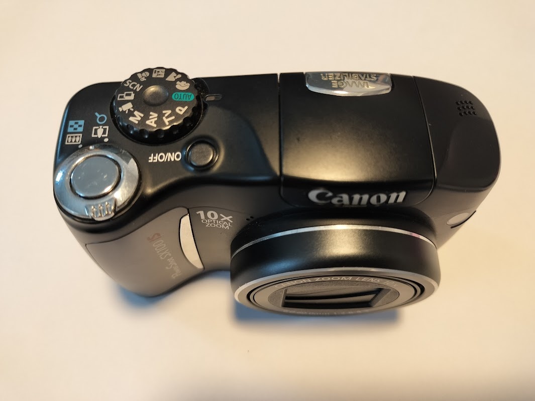 【Canon】PowerShot SX100IS【レトロデジカメ】の画像3