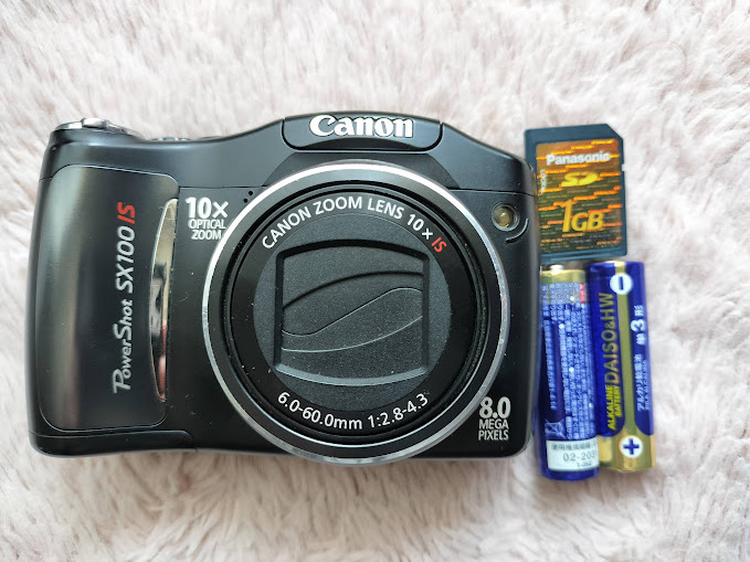 【Canon】PowerShot SX100IS【レトロデジカメ】の画像6