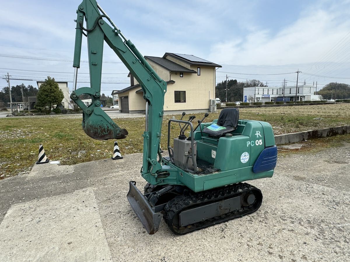 * Toyama * Komatsu PC05-7 Mini Yumbo экскаватор с обратной лопатой KOMATSU гидравлический экскаватор дизель Yumbo 