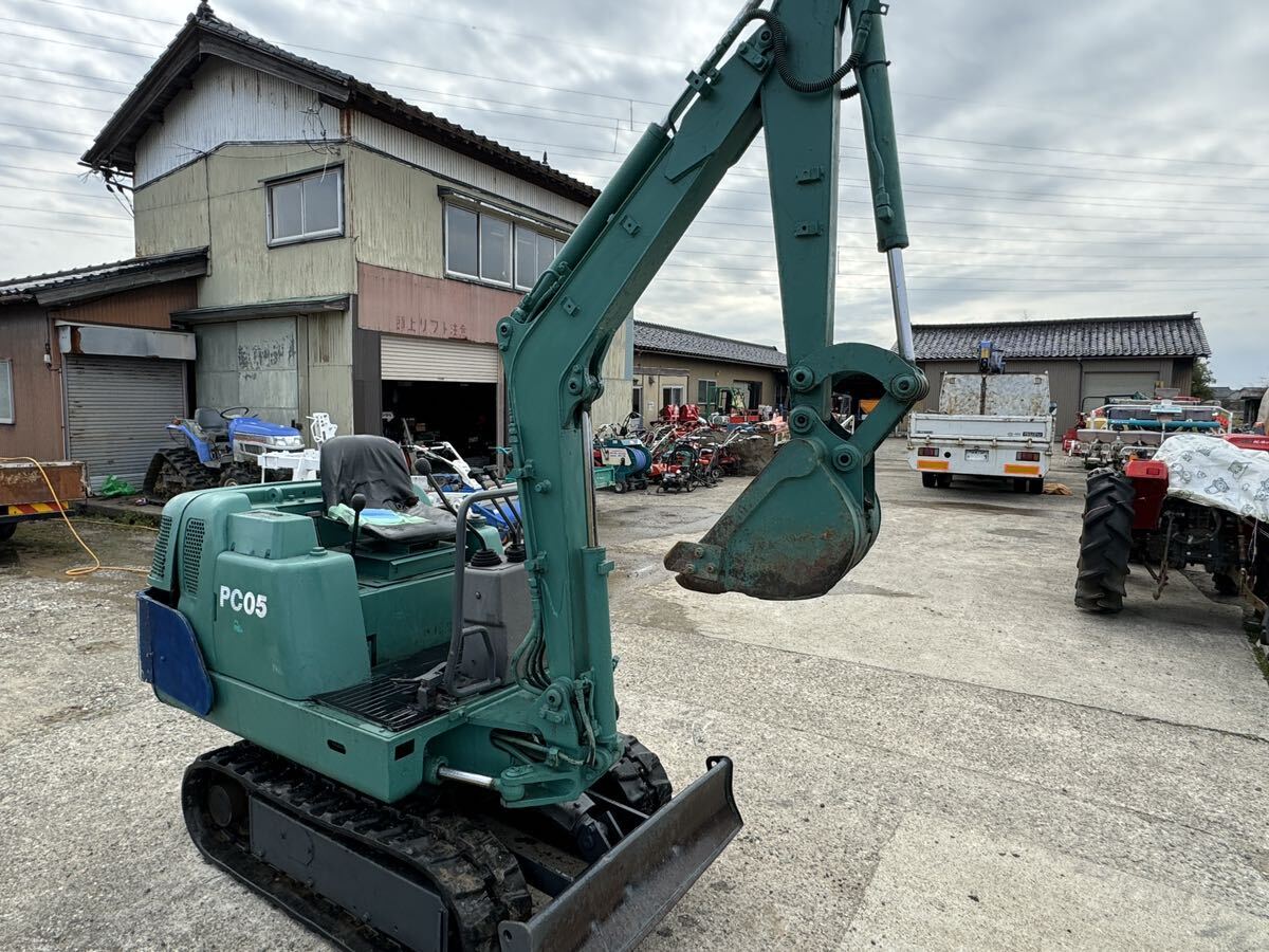 * Toyama * Komatsu PC05-7 Mini Yumbo экскаватор с обратной лопатой KOMATSU гидравлический экскаватор дизель Yumbo 