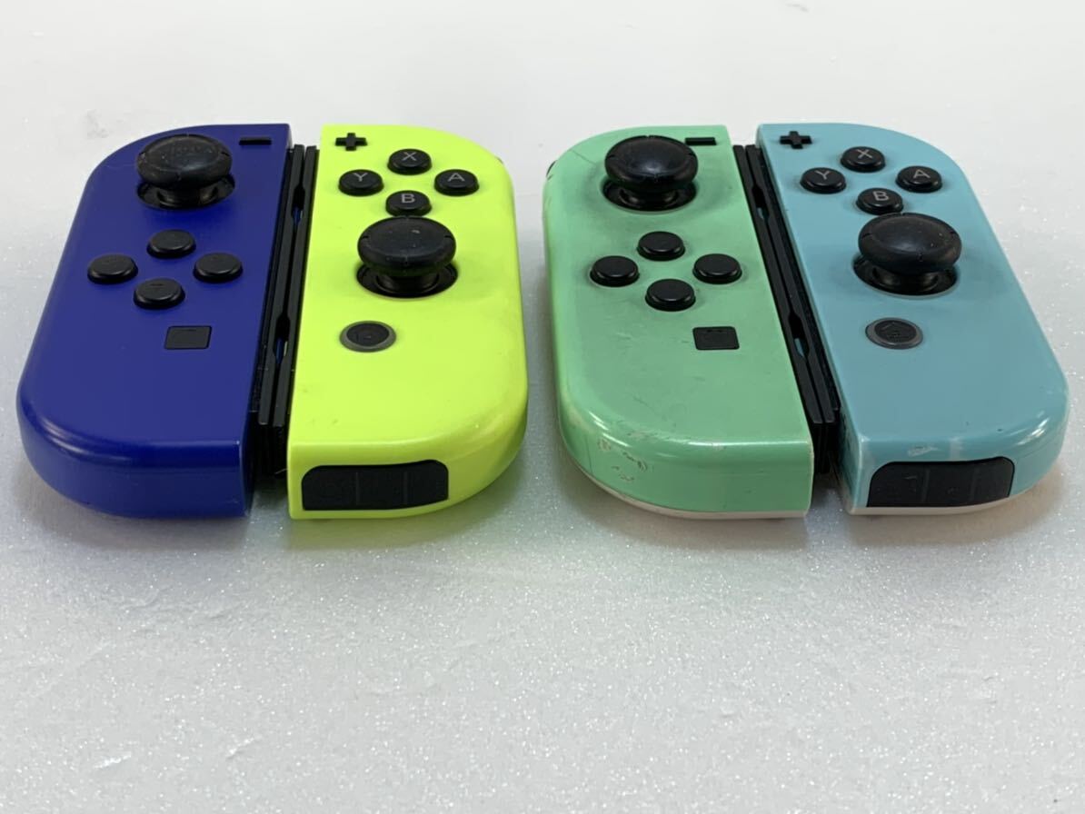 ★動作未確認 Nintendo 任天堂 ニンテンドースイッチ コントローラー まとめ売り ジョイコン HAC-015 HAC-016 左右セット ジャンク 管理K78_画像5