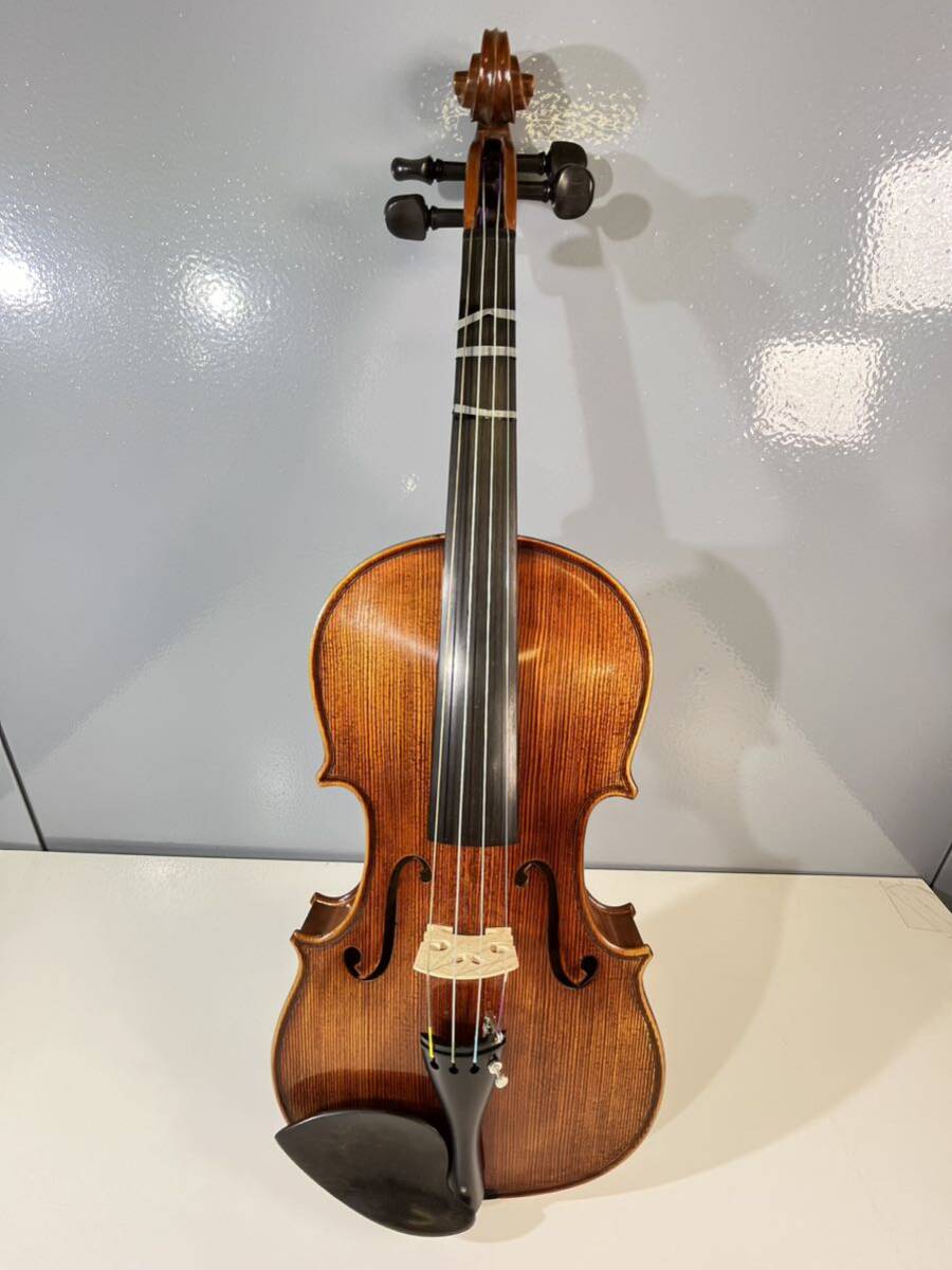 ★ Walter E. Sandner バイオリン Streichinstrumente 1/30 Anno 1999 西ドイツ製 弓 ハードケース付 教本 VIOLIN 現状品 中古品 管理K65_画像2