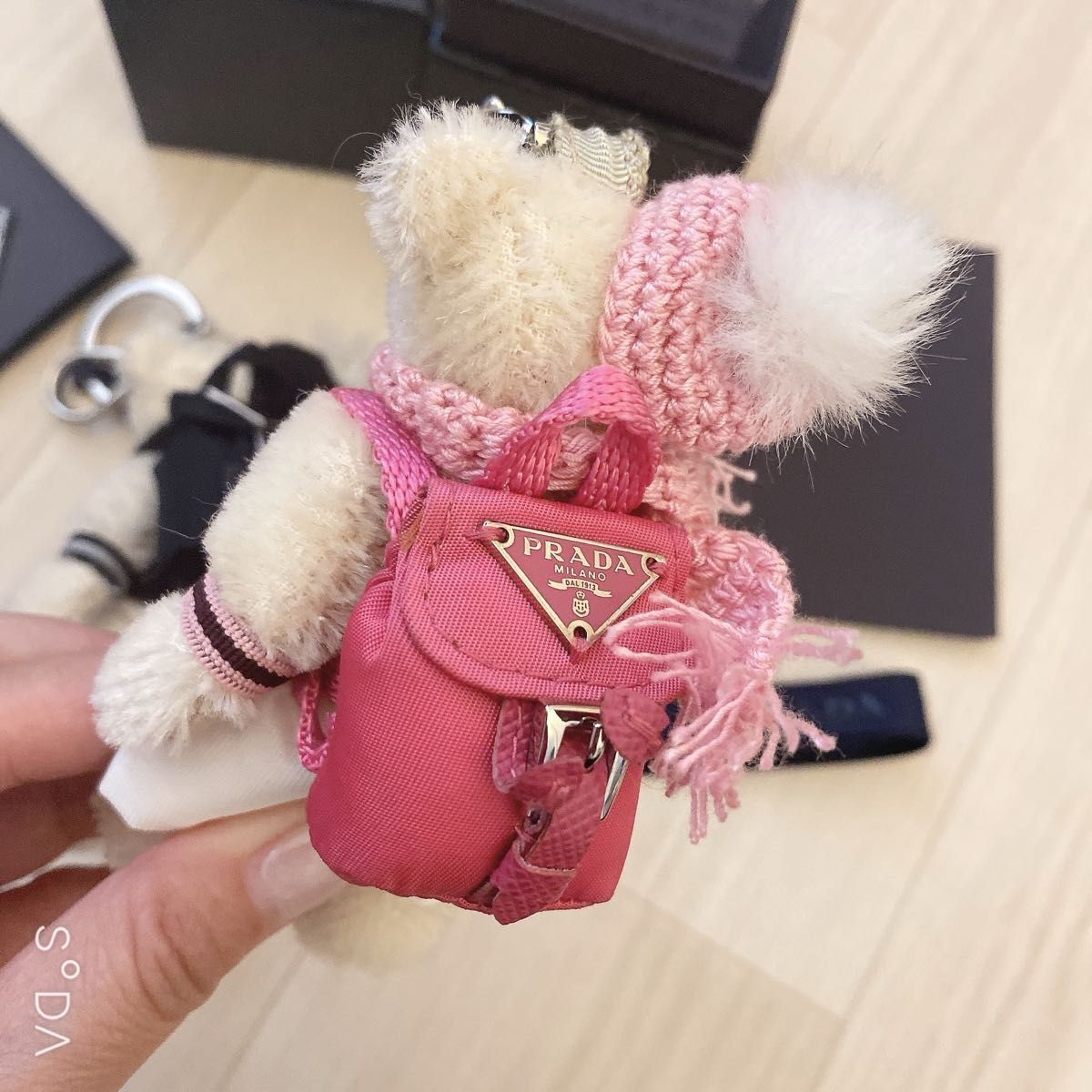 PRADA プラダ ベア bare チャーム キーホルダー キーリング PRADA プラダ ベア bare チャーム キーホルダー キーリング