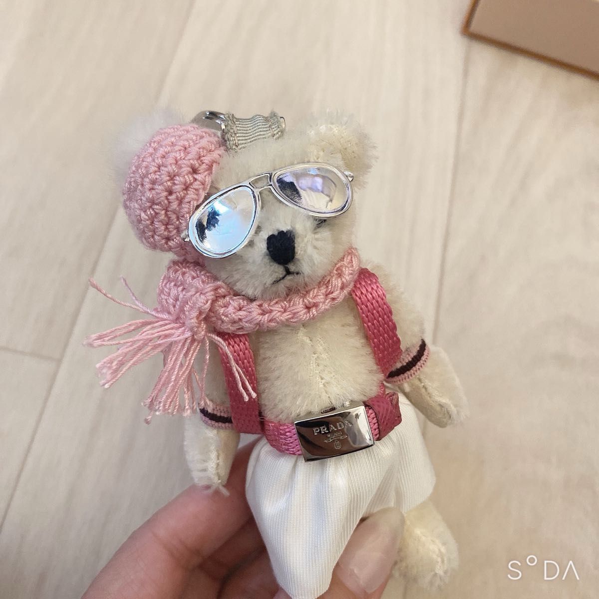 PRADA プラダ ベア bare チャーム キーホルダー キーリング PRADA プラダ ベア bare チャーム キーホルダー キーリング