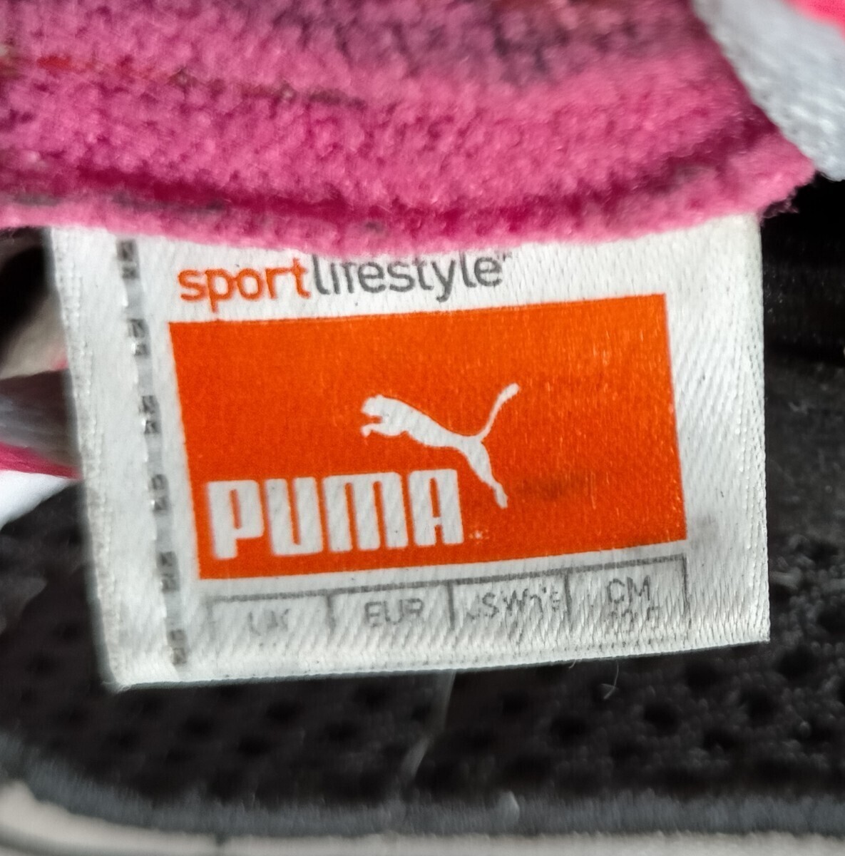 PUMA プーマ オーソライト スニーカー レディース シューズ 靴 ブラック×ピンク_画像7