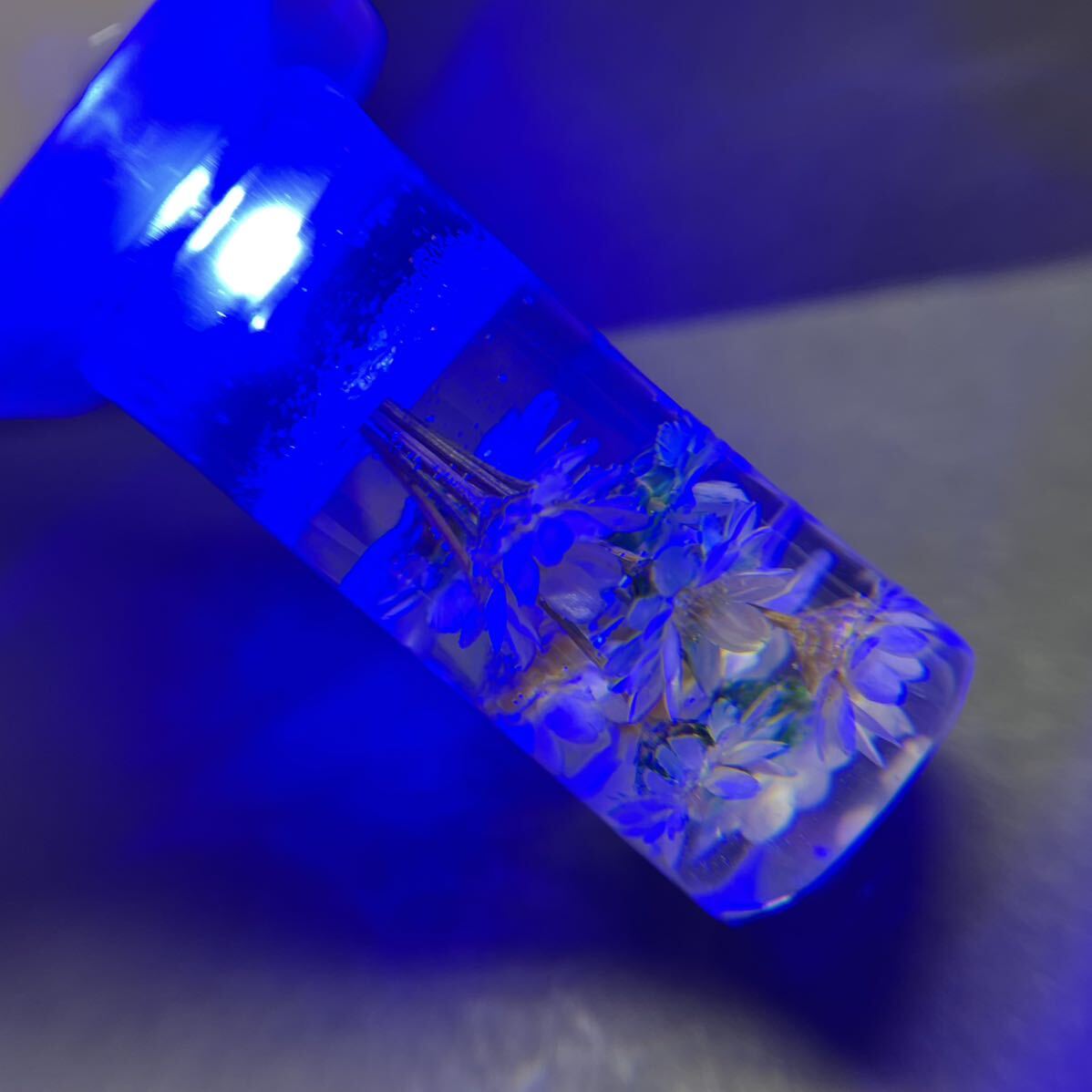 水中花 USBライト LED ブルーの画像1