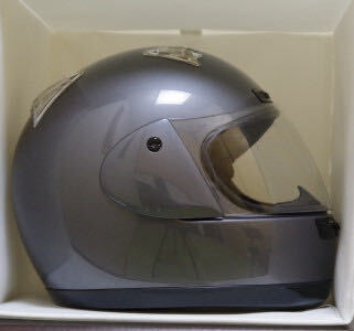 OGKヘルメット FF-R2 2003年製 シルバー サイズM ヘルメットカバー付きの画像3