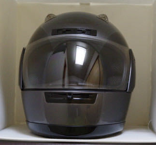OGKヘルメット FF-R2 2003年製 シルバー サイズM ヘルメットカバー付きの画像1