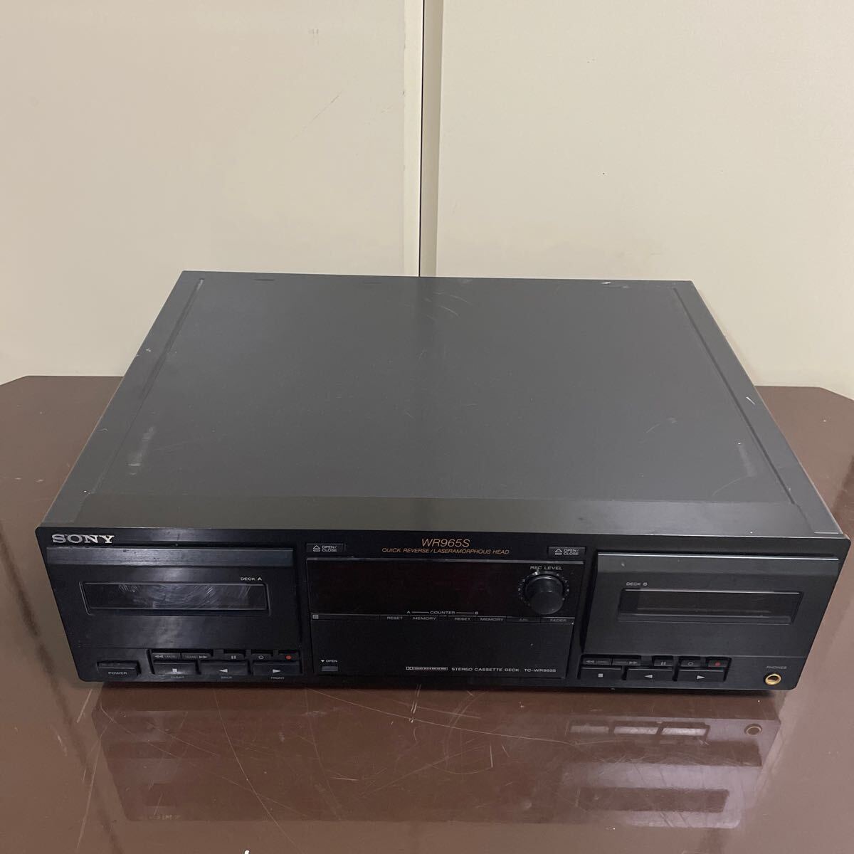 SONY STEREO COMPACT DECK TC-WR965S カセットデッキ