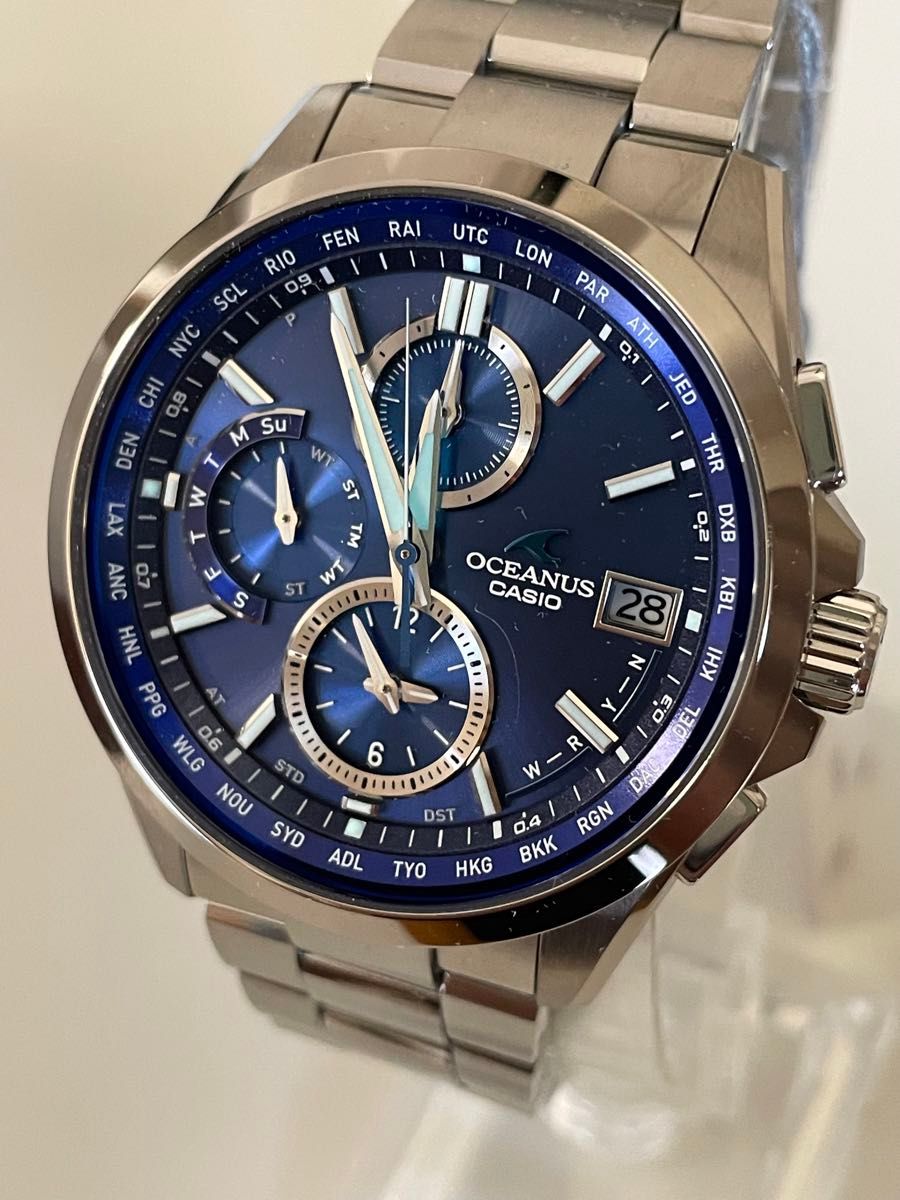 新品未使用　CASIO OCEANUS OCW-T2600-2A2JF  腕時計 オシアナス チタン