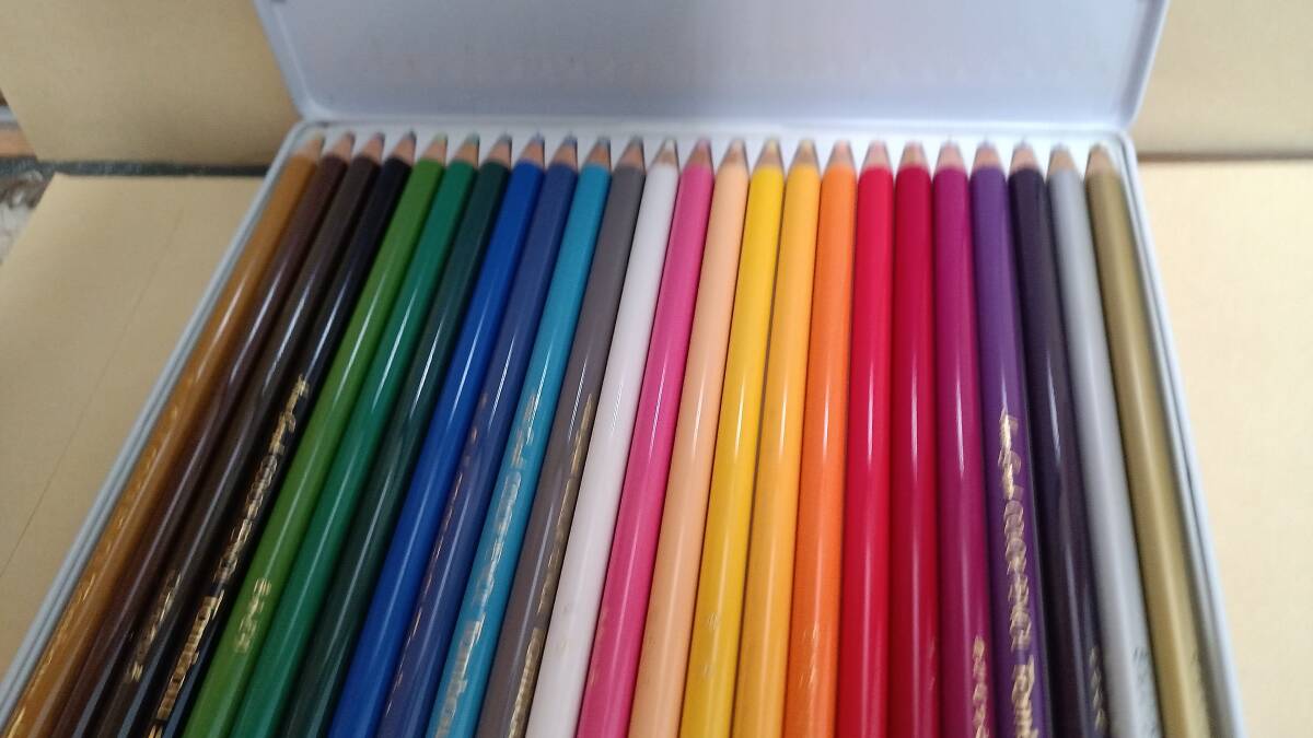 色鉛筆 24色  とんぼ鉛筆  うちのタマ知りませんか?  未使用    の画像2