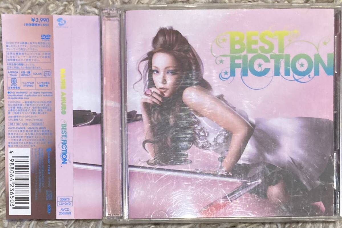 安室奈美恵 BEST FICTION CD+DVD ベストアルバム_画像1