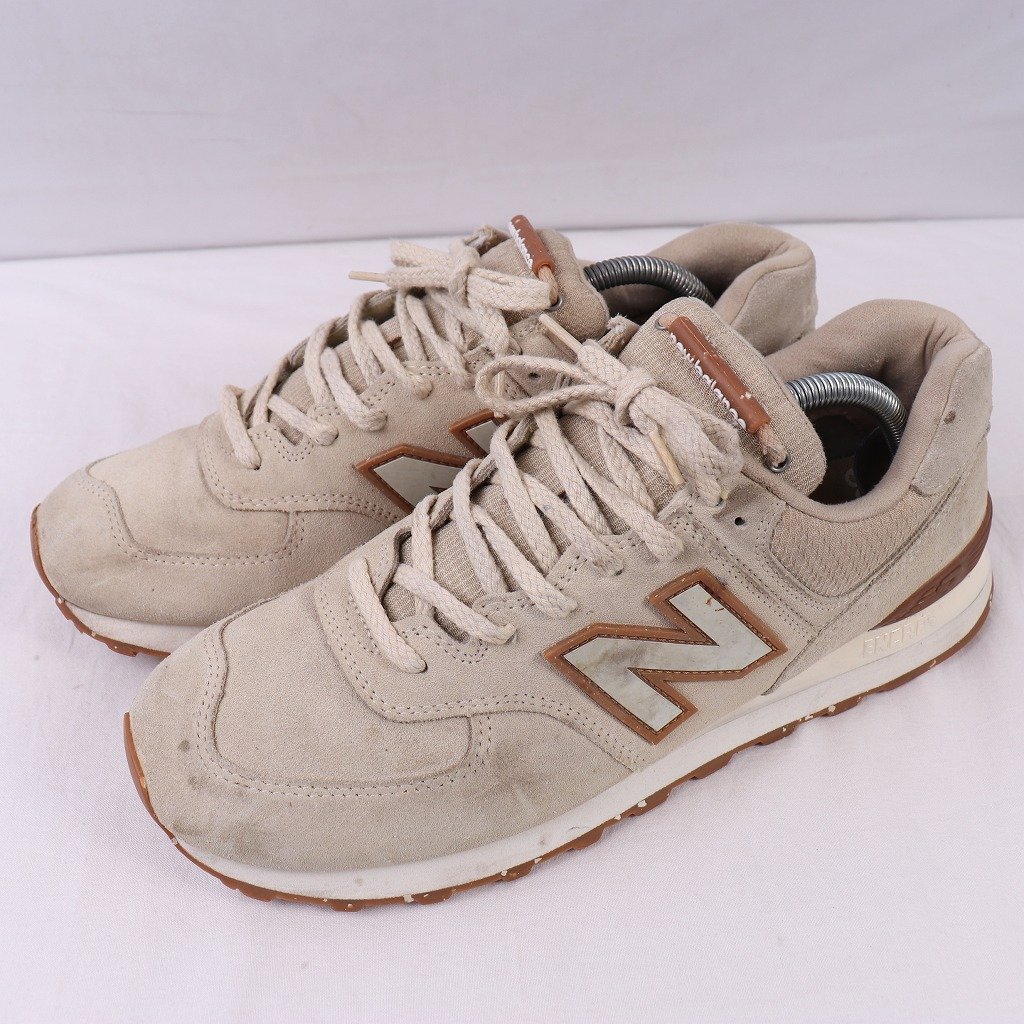 574 New balance 28.0cm/new balance gray ju tea used old clothes sneakers men's yy8998