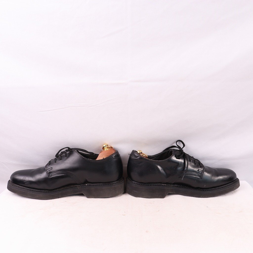 USA производства post man обувь 10 1/2 D / CAROLINA чёрный черный kyarolaina Caro laina мужской б/у б/у одежда ds4347