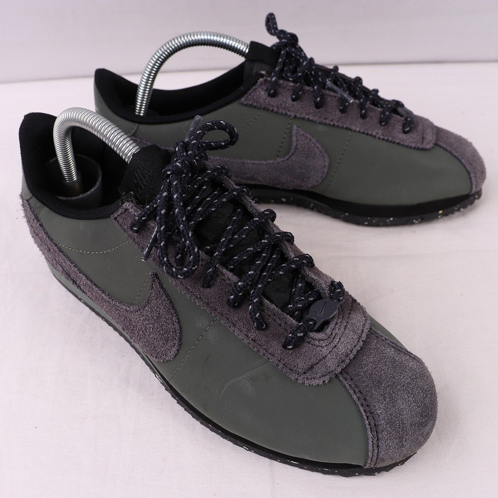 CORTEZ PRM 26.5cm /NIKE コルテッツプレミアム ナイキ 古着 中古 トリプルブラック 黒 白 メンズ スニーカー xx8196の画像7