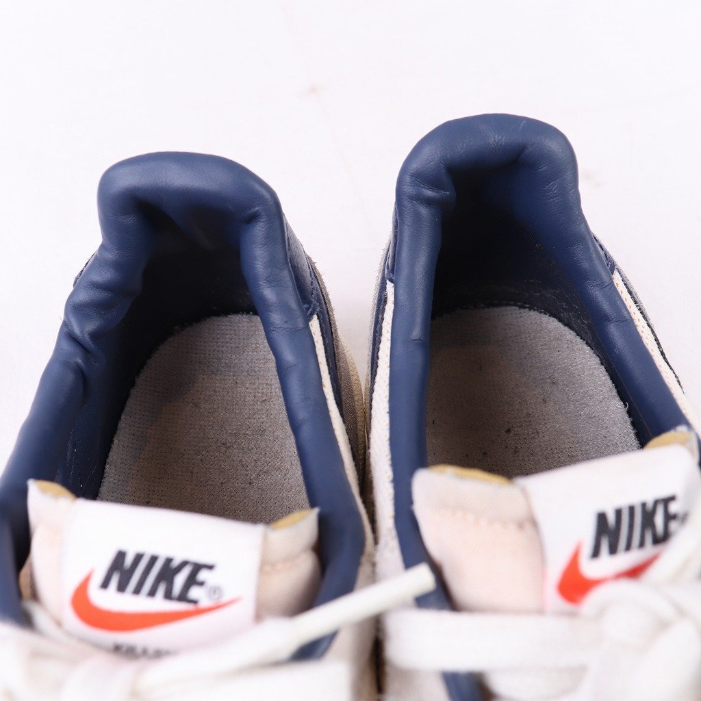 KILLSHOT VINTAGE 27.0cm /NIKE キルショット ヴィンテージ ナイキ 古着 中古 白 ホワイト ライトグレー 紺 メンズ スニーカー xx8202_画像7