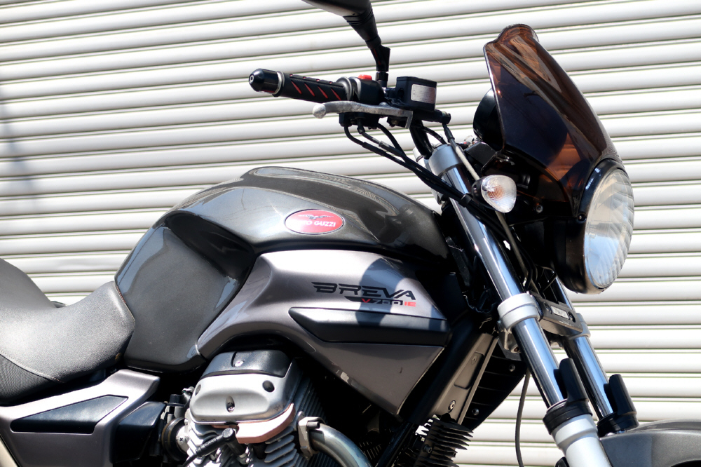  Chance ..# Moto Guzzi Breva 750 # HEPCO&BECKER # V twin # rare model # worth seeing #