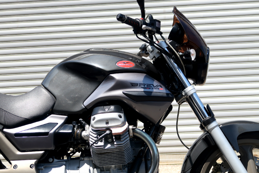  Chance ..# Moto Guzzi Breva 750 # HEPCO&BECKER # V twin # rare model # worth seeing #