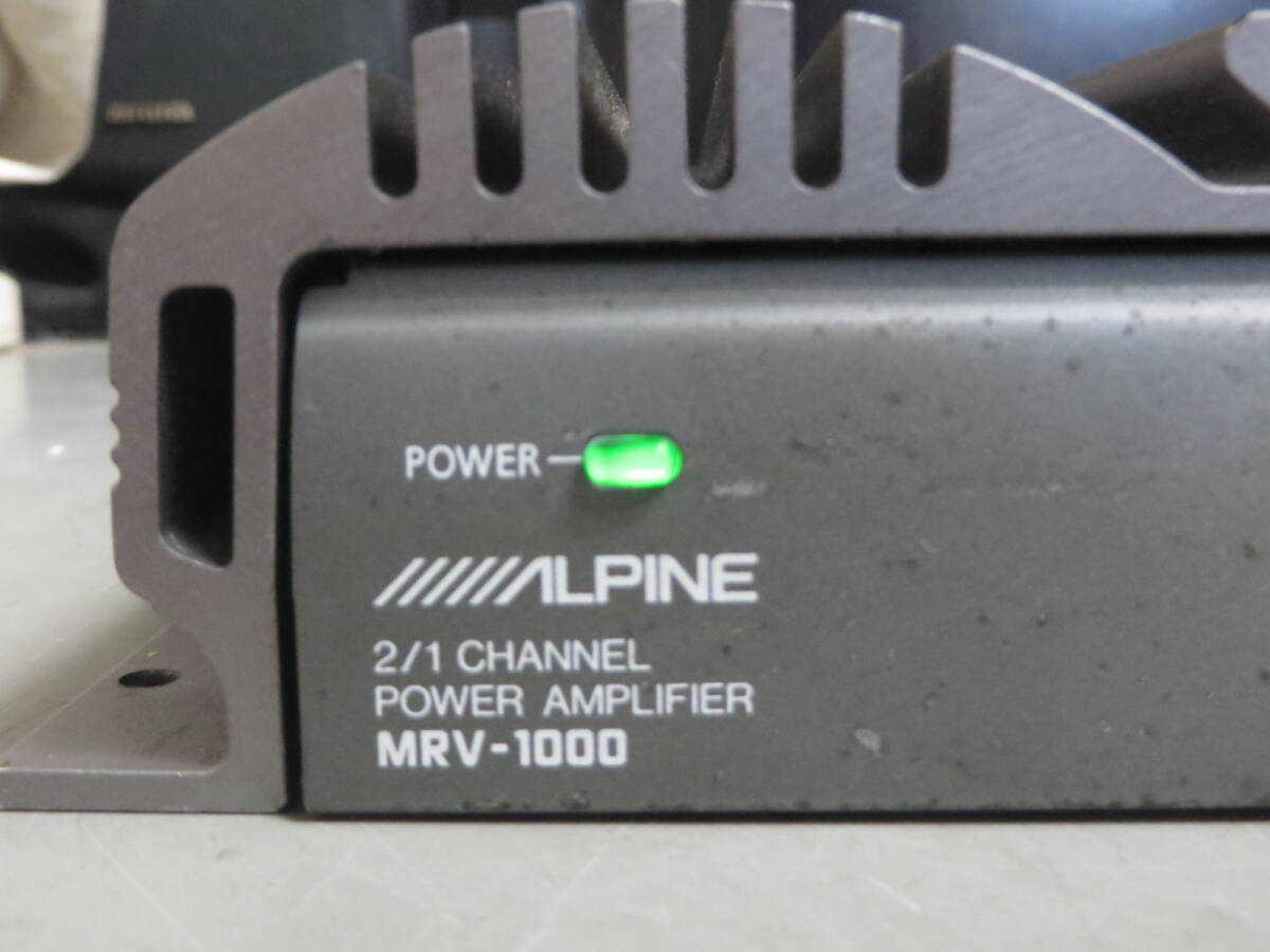 ALPINE MRV-1000 訳あり 動作確認済の画像5